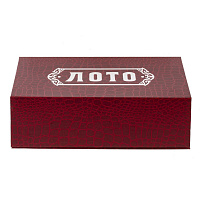 Игра настольная "Лото", L23 W13 H7,5 см оптом
