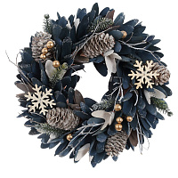 Изделие декоративное "Венок", L26 W8 H26 см оптом