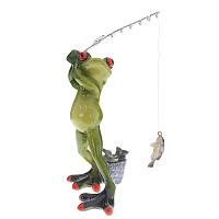 Фигурка декоративная "Лягушка", L13 W10 H20 см оптом