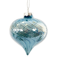 Украшение новогоднее "Капля", L8 W8 H9 см оптом