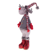 Игрушка набивная "Лось", L35 W25 H107 / L35 W25 H77 см оптом