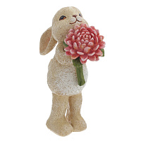 Фигурка декоративная "Зайка", L12 W6,5 H18 см оптом