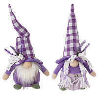 Игрушка набивная "Гном", L12 W8 H14/29 см, 2в. оптом