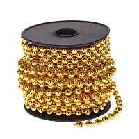 Украшение новогоднее "Бусы", D 0.4 см, L1000 W0,5 H0,5 см оптом