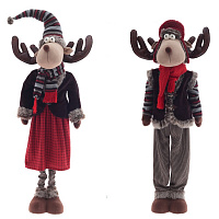 Игрушка набивная "Олень" (телескоп ноги), L67 W39 H200/97 см, 2в. оптом