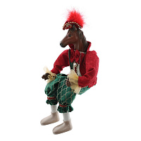 Игрушка набивная  "Лошадь", L18 W10 H43/24 см оптом