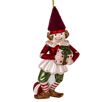 Украшение новогоднее "Гном", L7 W5,5 H17,5 см оптом