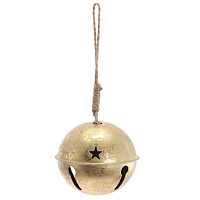 Изделие декоративное подвесное "Бубенчик", L10 W10 H8 см оптом