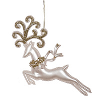 Украшение новогоднее "Олень", L11 W1 H17,5 см оптом