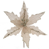 Цветок искусственный "Пуансеттия", L27 W27 H28 см оптом