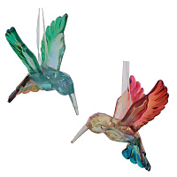 Украшение новогоднее "Птичка", L9 W9,5 H8 см, 2в. оптом