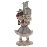 Фигурка декоративная "Девочка", L6,5 W5,5 H15 см оптом