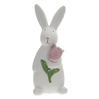 Фигурка декоративная "Заяц", L6,5 W7 H16,5 см оптом