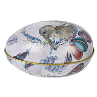 Изделие декоративное "Яйцо-шкатулка", L11 W6,5 H7 см оптом