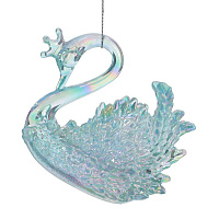 Изделие декоративное подвесное "Лебедь", L11 W3,5 H8,5 см оптом