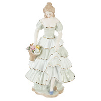Фигурка декоративная "Девушка", L16,5 W15,5 H31 см оптом