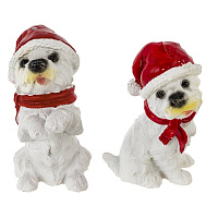 Фигурка декоративная "Собачка", L4 W4 H6,5 см, 2в. оптом