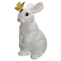 Фигурка декоративная "Заяц", L8 W11 H15 см оптом