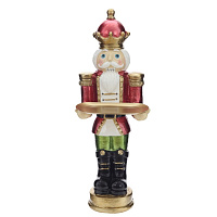 Фигурка декоративная с подсветкой "Щелкунчик", (AAx3 не прилаг), L23,5 W21,5 H65 см оптом