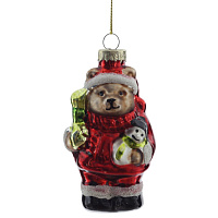 Украшение новогоднее "Медвежонок", L6 W4 H10,5 см оптом