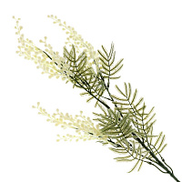 Цветок искусственный "Мимоза", L22 W20 H86 см оптом