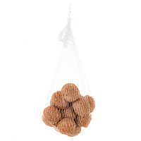 Набор из 16-ти изделий декоративных "Орех", L17 W15 H4 см оптом