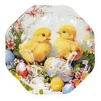 Тарелка для 8-ми яиц, L25,5 W25,5 H1,5 см оптом