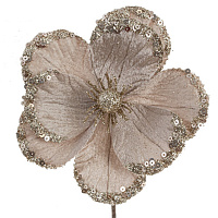 Цветок искусственный "Магнолия", L12 W12 H14 см оптом