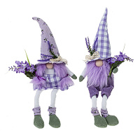 Игрушка набивная "Гном", L16 W11 H51/18 см, 2в. оптом