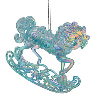 Украшение новогоднее "Лошадка", L11 W2,5 H9,5 см оптом