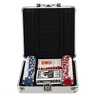 Игра настольная "Покер", L21 W22 H6,5 см оптом