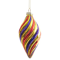 Украшение новогоднее "Капля", L7 W7 H14 см оптом