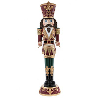 Фигурка декоративная "Щелкунчик" с подсветкой (2xAAA н/п), L22 W24 H90 см оптом