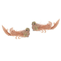 Изделие декоративное "Птичка", L11 W4 H4,5 см, 2в. оптом