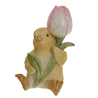 Фигурка декоративная "Цыпленок", L5 W4,5 H8,5 см оптом