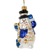 Украшение новогоднее "Снеговик", L6 W5 H12 см оптом