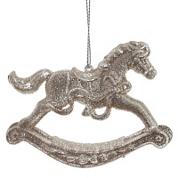 Украшение новогоднее "Лошадка", L8 W0,7 H7 см оптом
