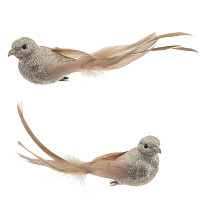 Фигурка декоративная "Птичка", L17 W4,5 H4,5 см, 2в. оптом