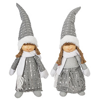 Игрушка набивная "Ангел", L16 W11 H45 см (полка 30 см.), 2в. оптом