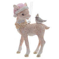 Изделие декоративное подвесное "Олень", L6,5 W2,5 H9,5 см оптом