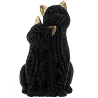 Фигурка декоративная "Коты", L12,5 W10 H21 см оптом