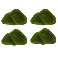 Камни декоративные, набор 4 шт, L26 W15 H6 см оптом