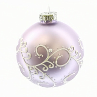 Украшение новогоднее "Шар", D 8 см, L8 W8 H8 см оптом