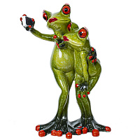 Фигурка декоративная "Лягушки", L10 W6 H16 см оптом