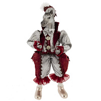 Игрушка набивная "Лошадь", L18 W11 H43/22 см оптом