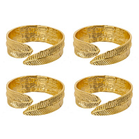 Набор из 4-х колец для салфеток, L11 W4,5 H11 см оптом