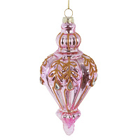 Украшение новогоднее "Капля", L7 W7 H15 см оптом