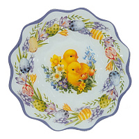 Тарелка для 12-ти яиц, L27,5 W27,5 H1 см оптом