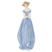 Фигурка декоративная "Девушка", L10,5 W11 H28,5 см оптом