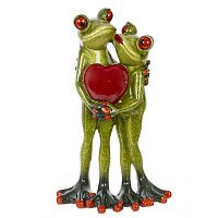 Фигурка декоративная "Лягушки", L10 W5,5 H15,5 см оптом